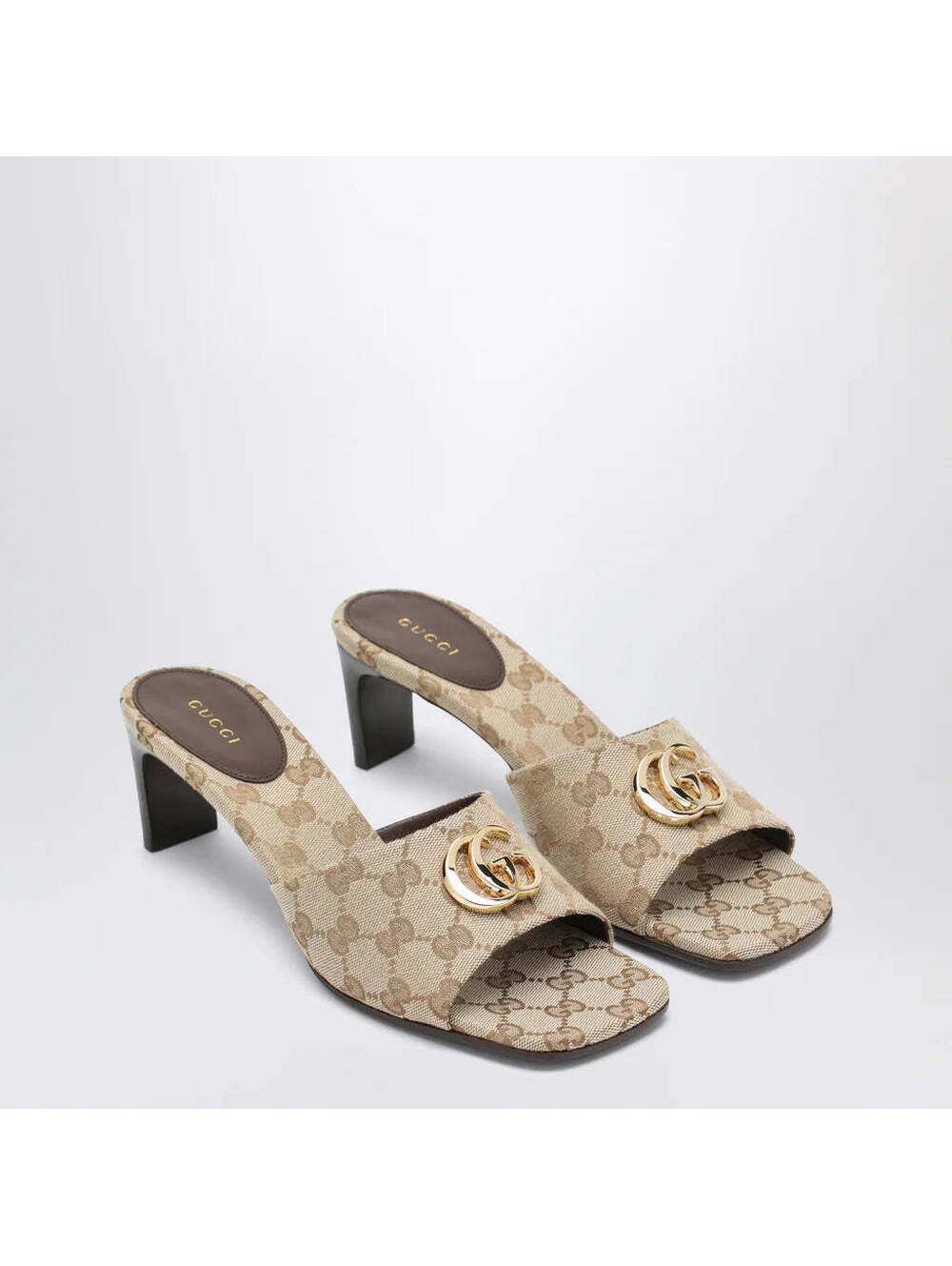 Gucci Slide Sandal With GG (120)(PLEASE REQUEST YOUR SIZE BEFORE PURCHASING) - Picture 2 of 3